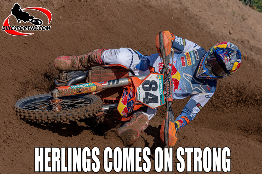 Dutch former world champion Jeffery Herlings (KTM), MXGP winner on the island of Lombok at the weekend.