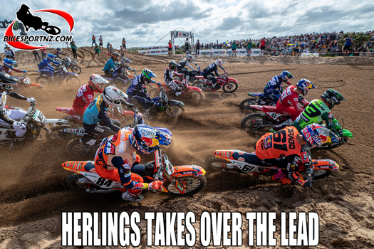 Jeffery Herlings takes over MXGP class lead