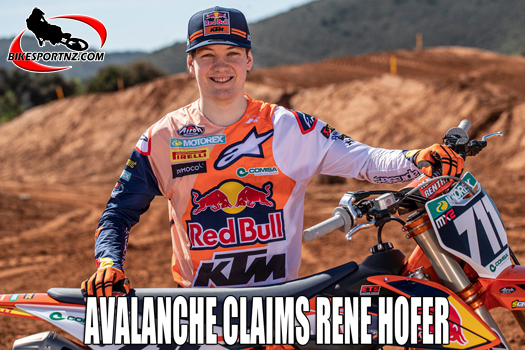 Rising star of motocross killed by avalanche