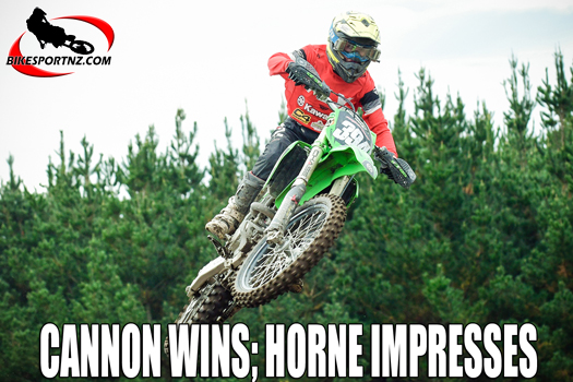 Raetihi’s Karaitiana Horne (Kawasaki), impressive in her Australian motocross appearances. Photo by Andy McGechan, BikesportNZ.com