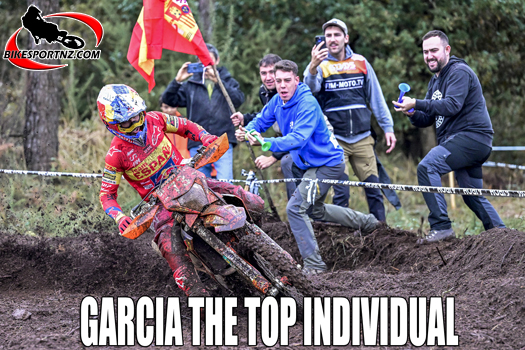 Spain’s Josep Garcia (KTM); on his way to winning overall at the 2024 International Six Days Enduro in Spain. Photo by Pole Position Communication