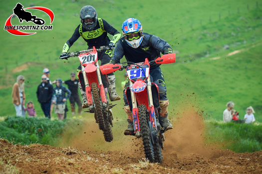 Peter Broxholme gives out practical lessons at MX nationals