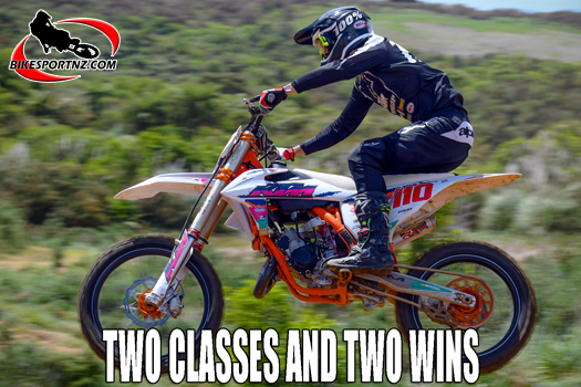 Young KTM star wins in both junior and senior grades