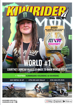 Kiwi Rider magazine in conjunction with BikesportNZ.com