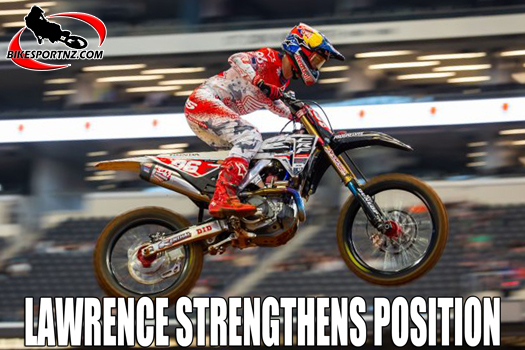 Hunter Lawrence raced to victory at round seven in Arlington at the weekend.