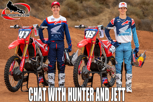 Aussie brothers Hunter and Jett Lawrence talk racing