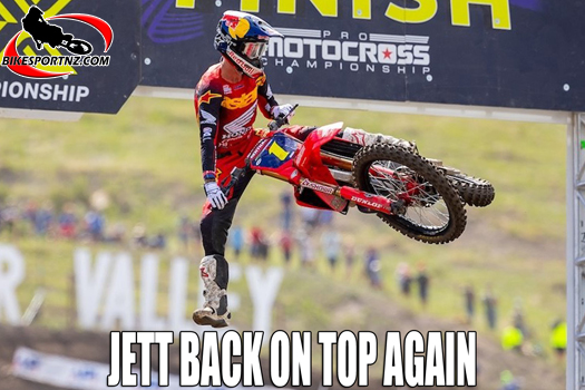 Australian Jett Lawrence has been sensational in his 450 AMA Pro Motocross career thus far. 