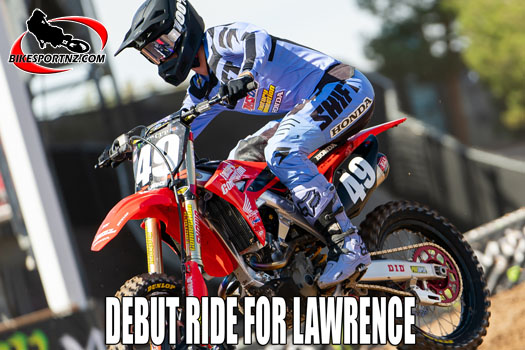 Jett Lawrence making his pro supercross debut