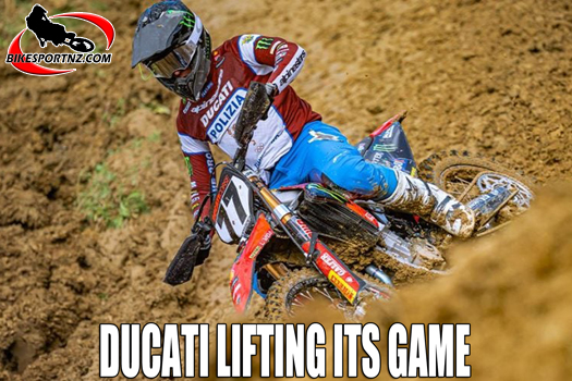 Italy’s Alessandro Lupino took the Ducati motocross bike for a blast, winning the 2024 Italian MX1 Championship title for the brand on its debut. 