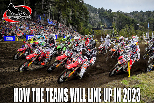 Officially Approved Teams for MXGP and MX2 world champs in 2023
