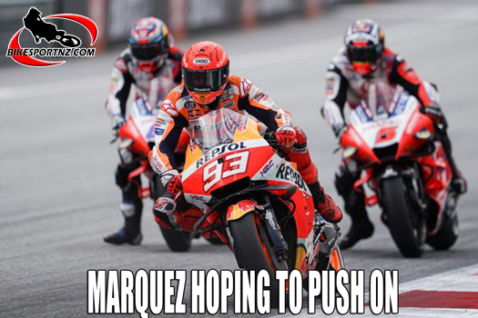 Marquez hoping to push on again after Austria