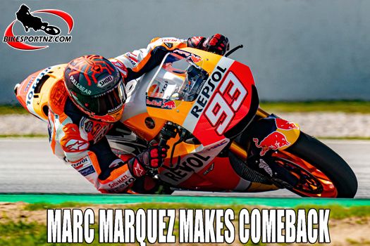 Marc Marquez to return to action