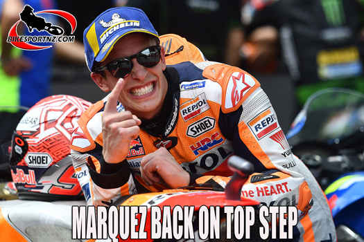 Marc Marquez wins German GP at Sachenring