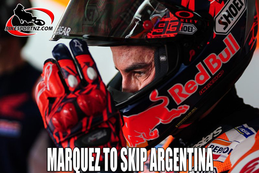 Marc Marquez to miss racing MotoGP round three this weekend
