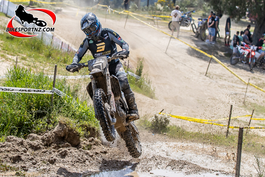Manxman Jamie McCanney, riding for the Fast Eddy racing team, has finished on the Enduro GP podium three times already this season. Photo by Mastorgne Photography