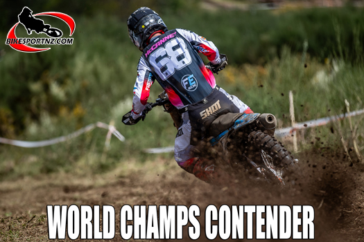 Manxman Jamie McCanney, riding for the Fast Eddy racing team, has finished on the Enduro GP podium three times already this season. Photo by Mastorgne Photography