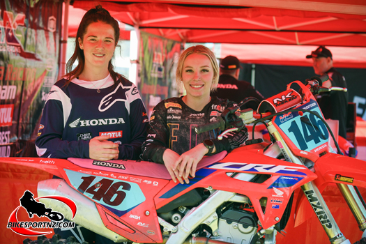 Honda girls finish 1-2 in every race at Taupo's MX Fest