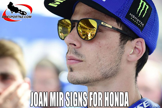 Spain's Joan Mir signs up to race for Honda