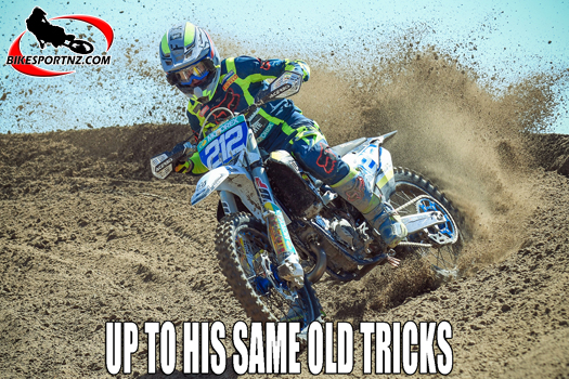 Seth Morrow is up to his same old tricks