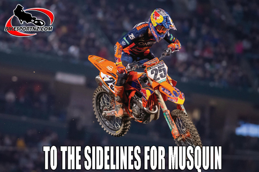 Flying Frenchman Musquin forced to the sidelines