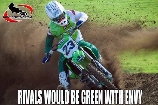 Kawasaki team rivals green with envy