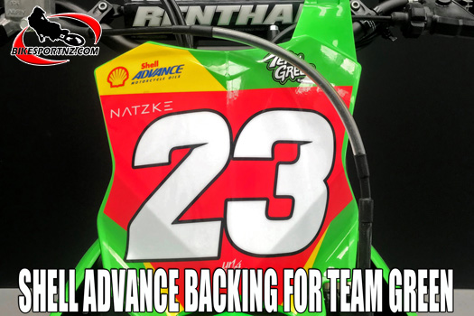 Shell Advance backing for Team Green in New Zealand