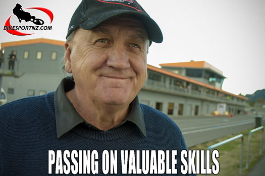 Paul Pavletich passing on valuable skills