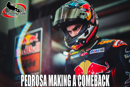 The Red Bull KTM Factory Racing team will again welcome aboard Spanish rider Dani Pedrosa.