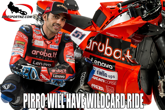 Michele Pirro to take wildcard ride at Mugello this weekend