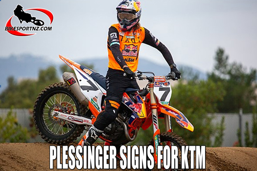 Aaron Plessinger signs KTM deal for 2022