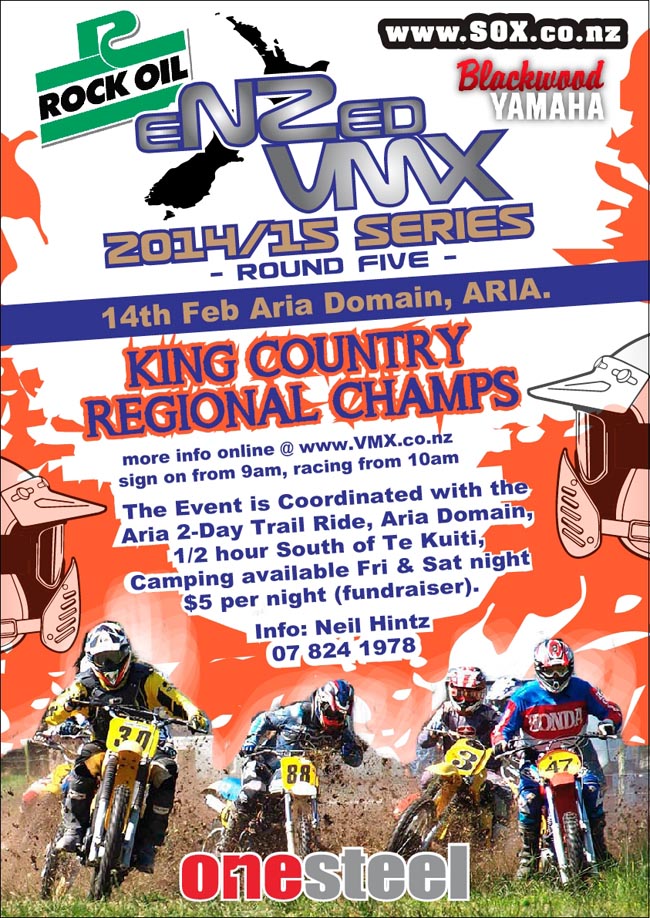Poster-King Country VMX-Feb 2015-a