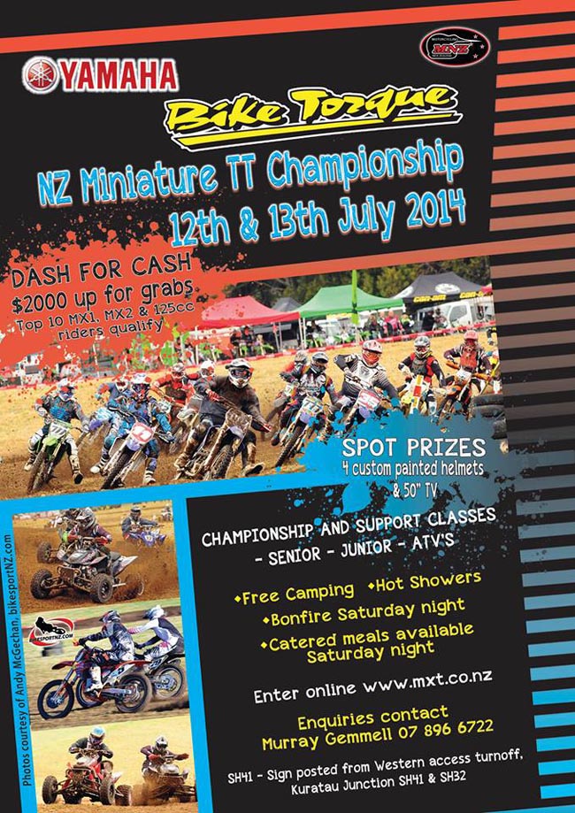 Poster- Mini TT Champs 2014-a