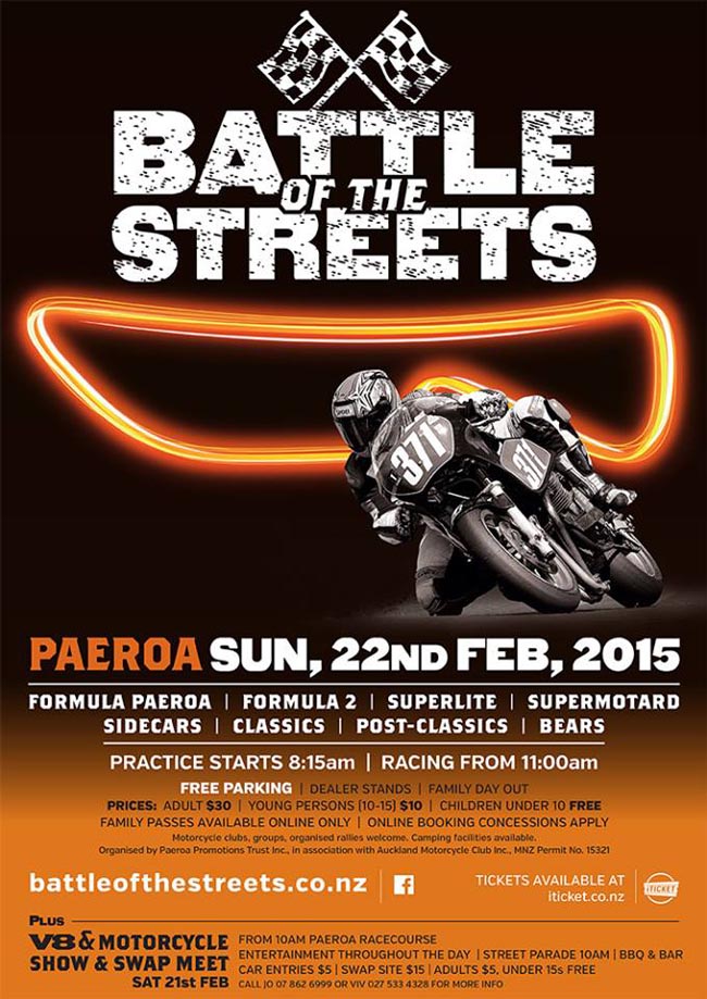 Poster-Paeroa Battle of the Streets 2015-a