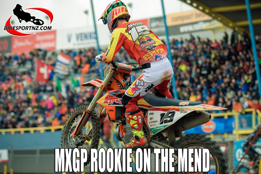 MXGP rookie Jorge Prado on the mend