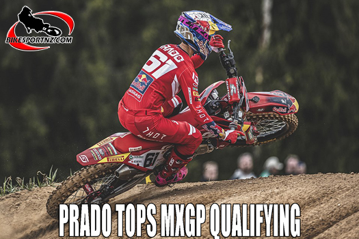 Jorge Prado tops MXGP qualifying in Finland