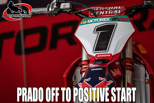 Spain’s Jorge Prado (GASGAS), the points leader after round one, a positive start to his MXGP title defence.