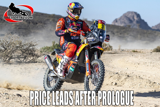 Toby Price leads the way in Dakar