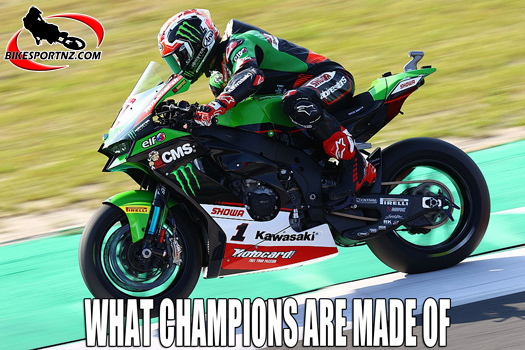 Jonathan Rea makes best of a bad situation