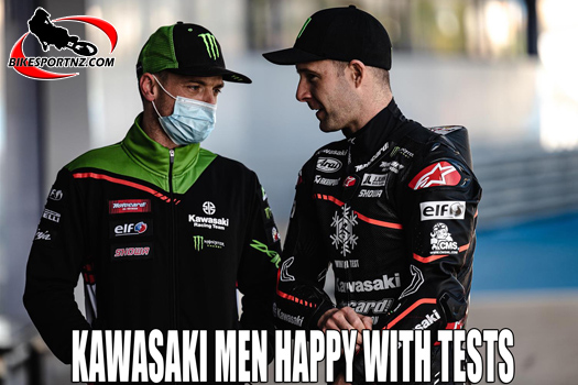 Kawasaki men happy with testing