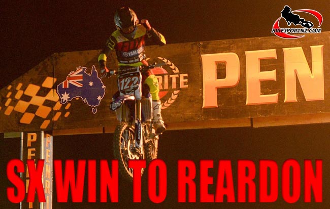 Dan Reardon / Yamaha 1st overall 2015 Round 4 / Class : SX1 Australian Supercross Championship Jimboomba Qld 21 November 2015 © Sport the library / Jeff Crow