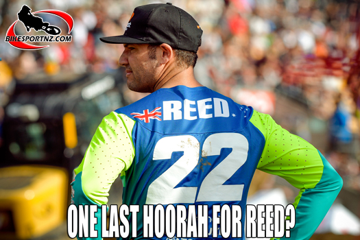 Chad Reed may be racing the Paris Supercross