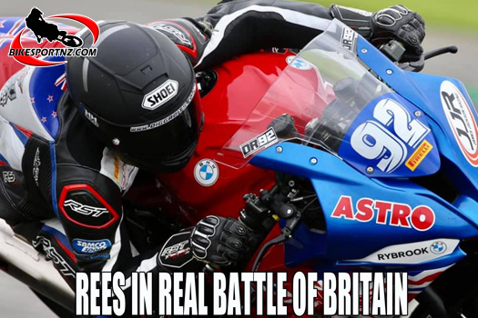 Kiwi Damon Rees battling in Britain