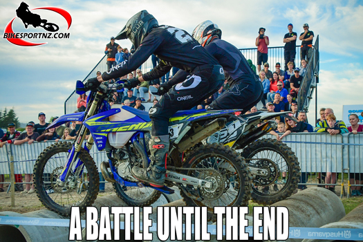 Whangaparoa’s Jacob Refoy (Sherco No.3), in action in Friday’s prologue and on his way to winning the weekend’s Forestland Hard Adventure Enduro. Photo by Andy McGechan, BikesportNZ.com