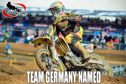 Germany’s Ken Roczen (Suzuki), pictured here in action at the MXoN in Colorado, in the United States, in 2010. Photo by Andy McGechan, BikesportNZ.com