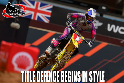 Ken Roczen begins supercross title defence in style