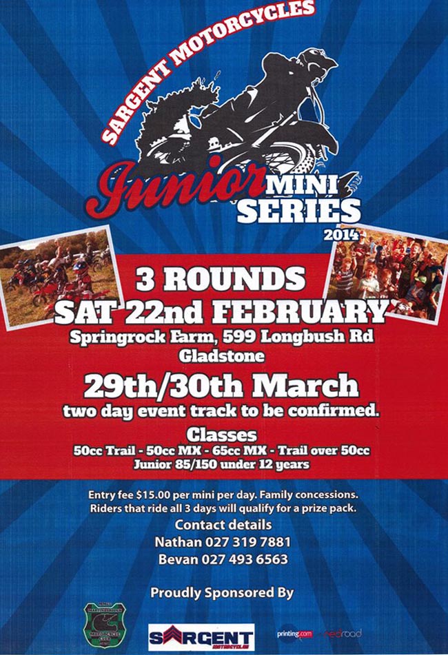 Sargents Junior Mini Series 2014-b