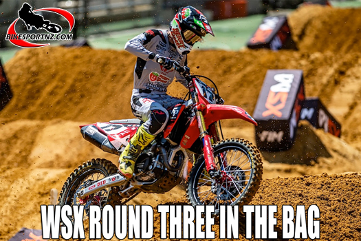 The 2024 World Supercross Championships (WSX) Australian GP at HBF Park in Perth once again delivered close racing for round three of the FIM series.