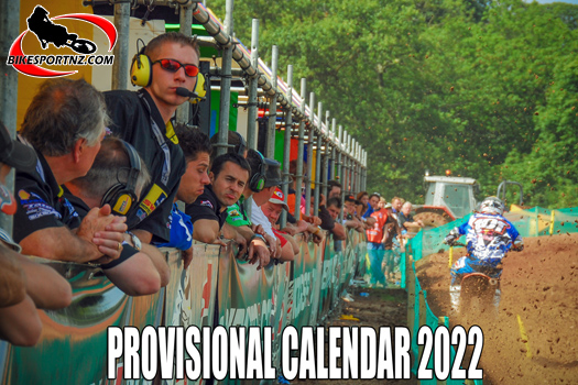 Provisional calendar for MXGP in 2022