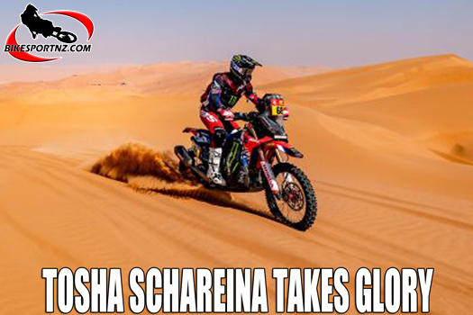 Spain’s Tosha Schareina dominated the dunes to take victory on stage 11 of this year’s Dakar Rally.