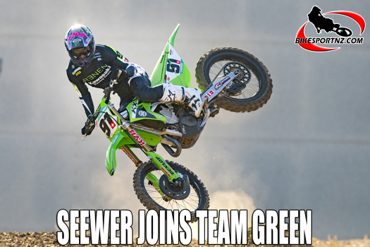 Swiss star Jeremy Seewer, joining the factory Kawasaki team for the 2024 MXGP season.